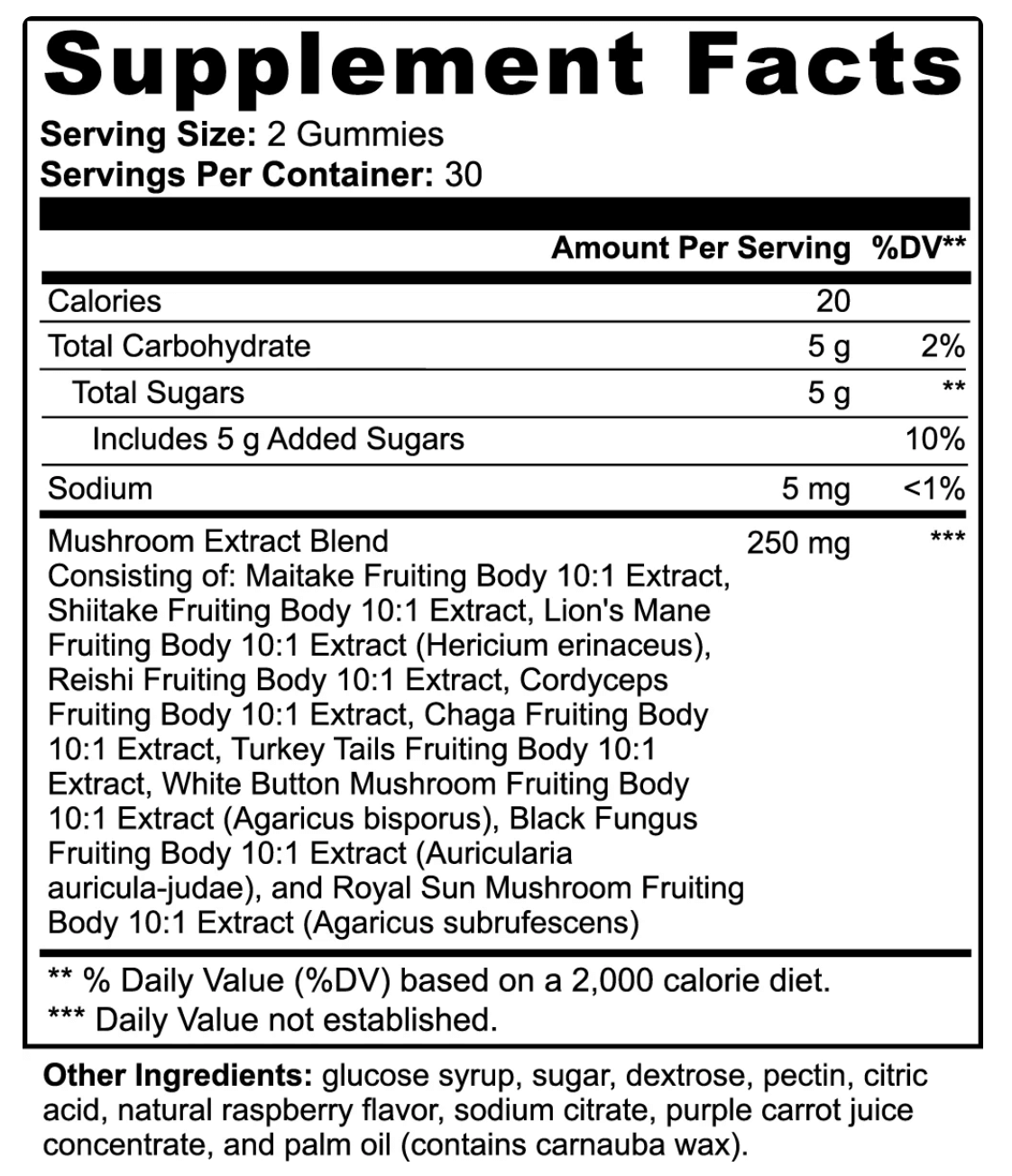 Mushroom Power Gummies– Energi & hälsa med svampgummies