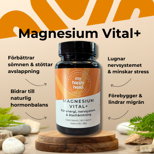 Magnesium Vital+ För energi och återhämtning