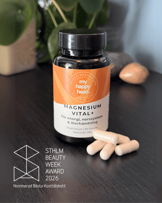 Magnesium Vital+ För energi och återhämtning (60st)