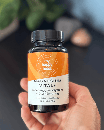 Magnesium Vital+ För energi och återhämtning (60st)